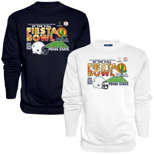 navy and white crew neck sweatshirts CFP Vrbo Fiesta Bowl 2024 Penn State